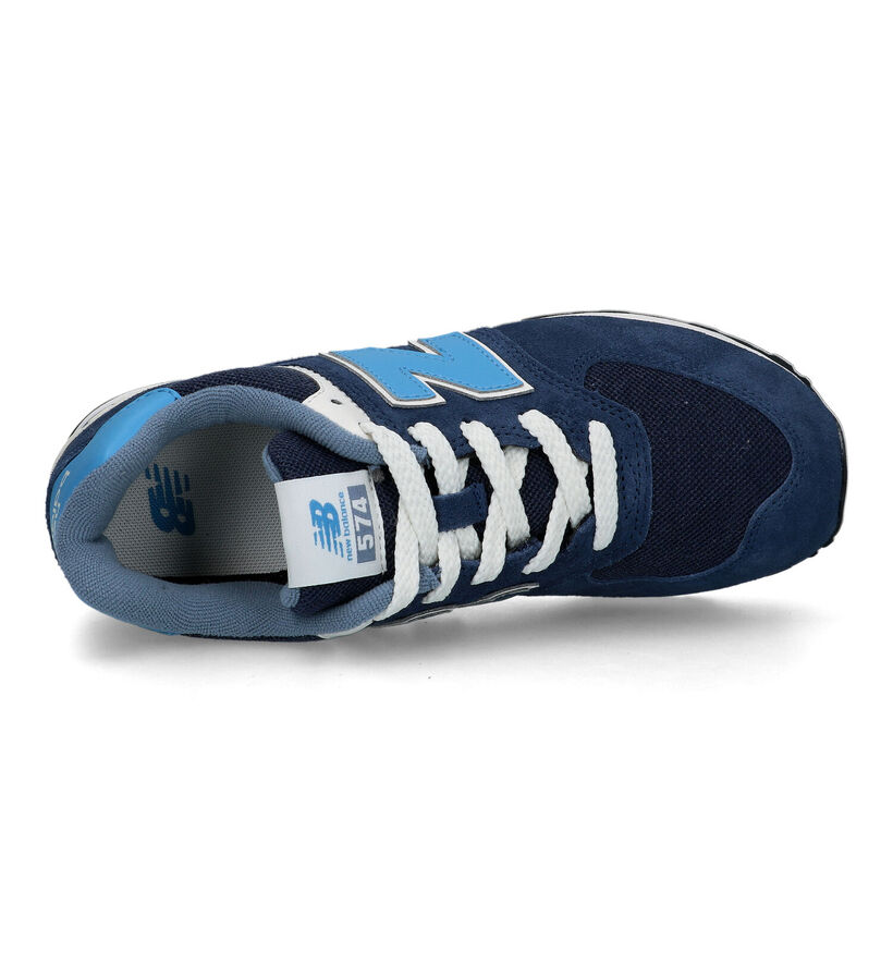 New Balance GC 574 Baskets en Vert pour garçons (319262)