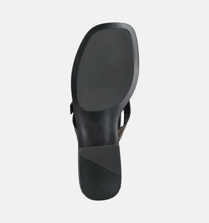 Laurent David Bruine Slippers voor dames (378280)