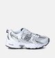 New Balance 530 Baskets en Blanc pour filles, garçons (350296) - pour semelles orthopédiques