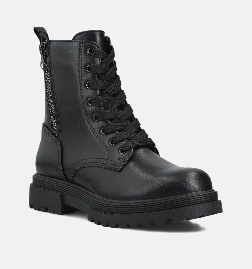 Milo & Mila Chaussures hautes en Noir pour filles (364123)