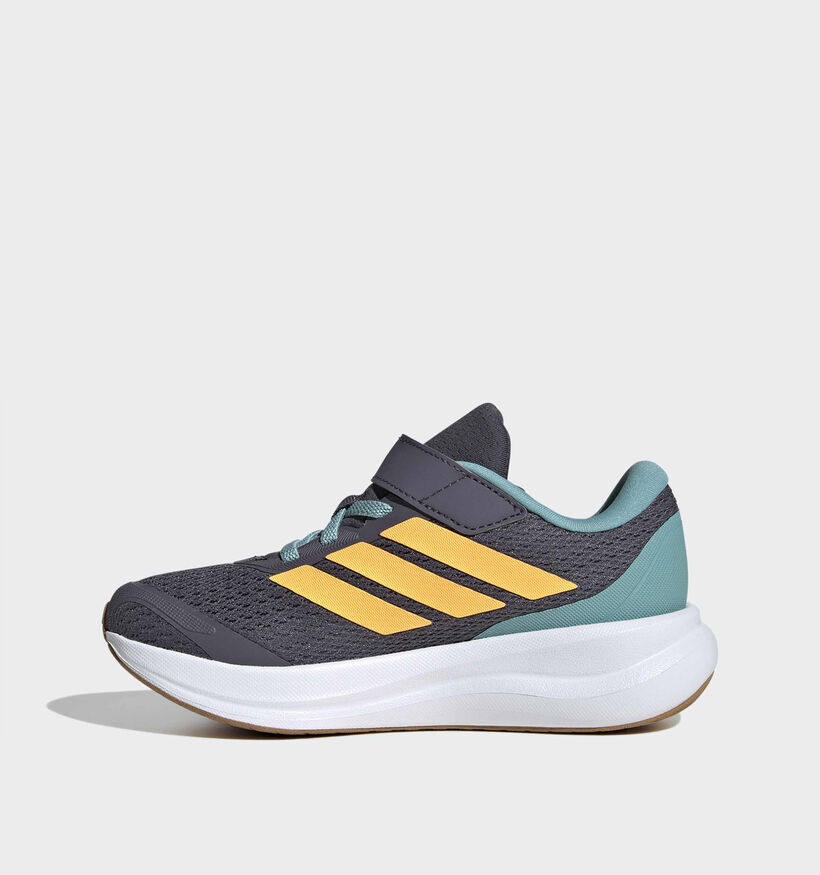 adidas Runfalcon Donkergrijze Sneakers voor jongens (375553) - geschikt voor steunzolen