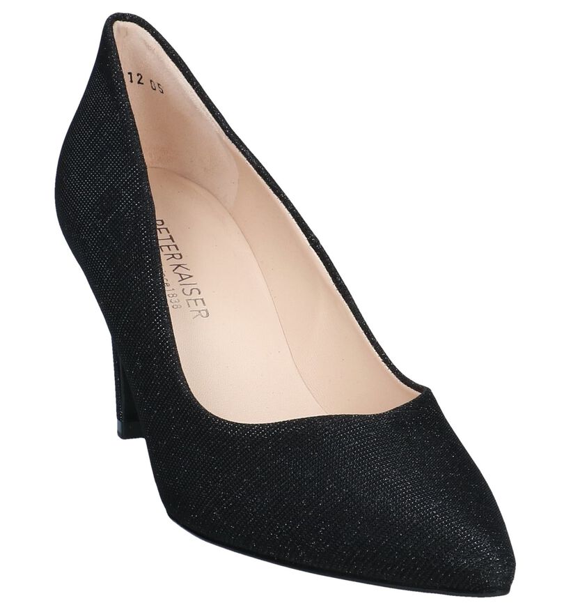 Zwarte Pumps Peter Kaiser Ebby in stof (247243)