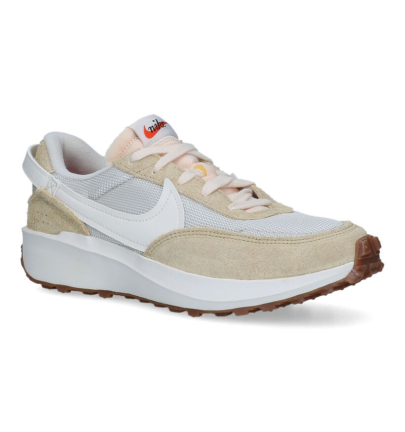 Nike Waffle Debut Baskets en Beige pour femmes (324662)