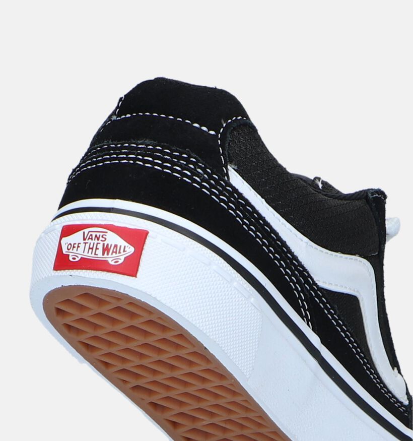 Vans Caldrone Baskets de skate en Bleu pour garçons (327958)