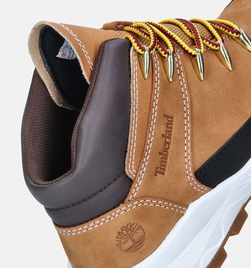 Timberland Brooklyn Euro Sprint Bottines en Naturel pour garçons (346746) - pour semelles orthopédiques