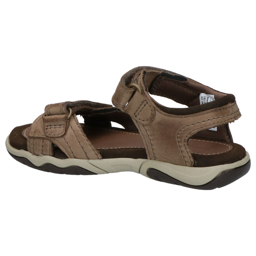 Timberland Oak Bluff Bruine Sandalen in leer (267270)