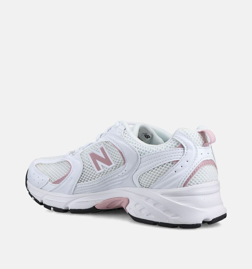 New Balance 530 Witte/Roze Sneakers voor dames (375003) - geschikt voor steunzolen
