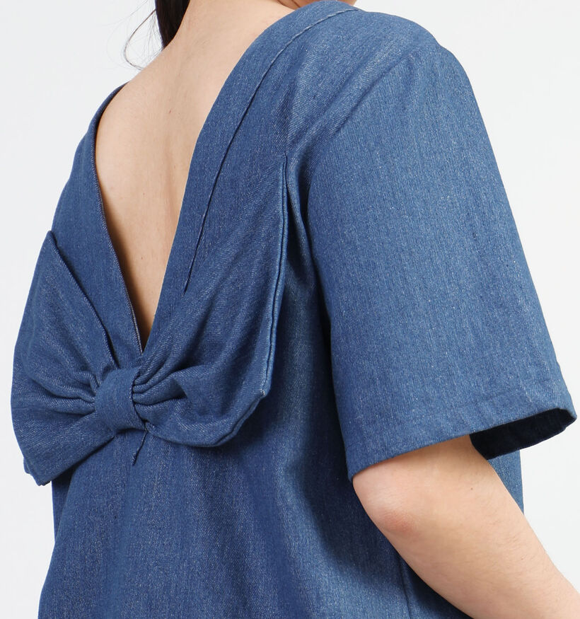 Pieces Dove Robe courte en Bleu pour femmes (346908)