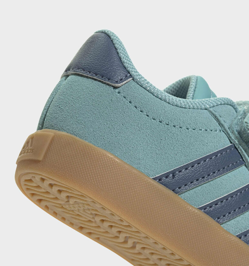 adidas VL Court 3.0 Turquoise Sneakers voor jongens, meisjes (366987) - geschikt voor steunzolen