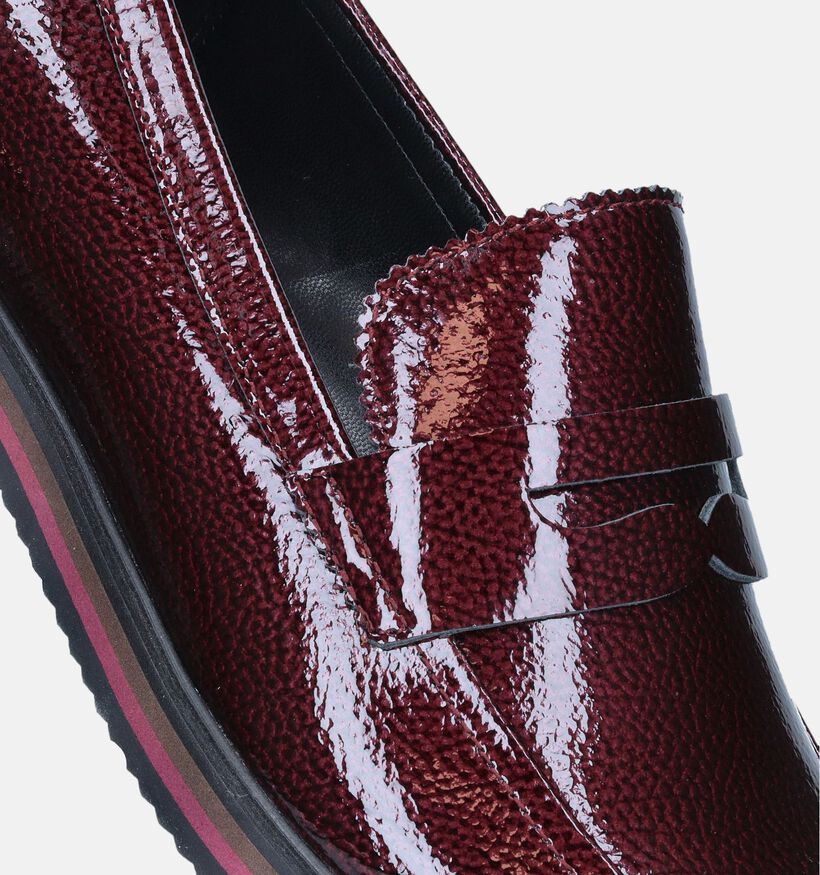 Regarde Le Ciel Berta-01 Bordeaux Loafers voor dames (347265)