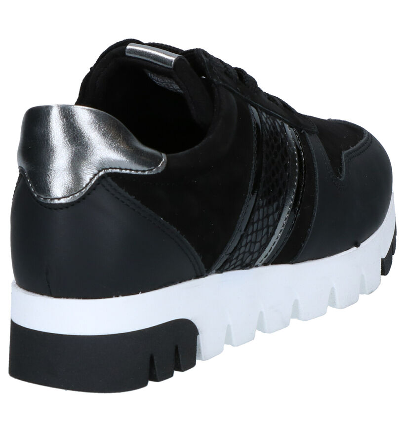 Tamaris Sneakers Zwart in leer (265593)