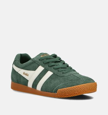 Gola Harrier Low Baskets Evergreen/White