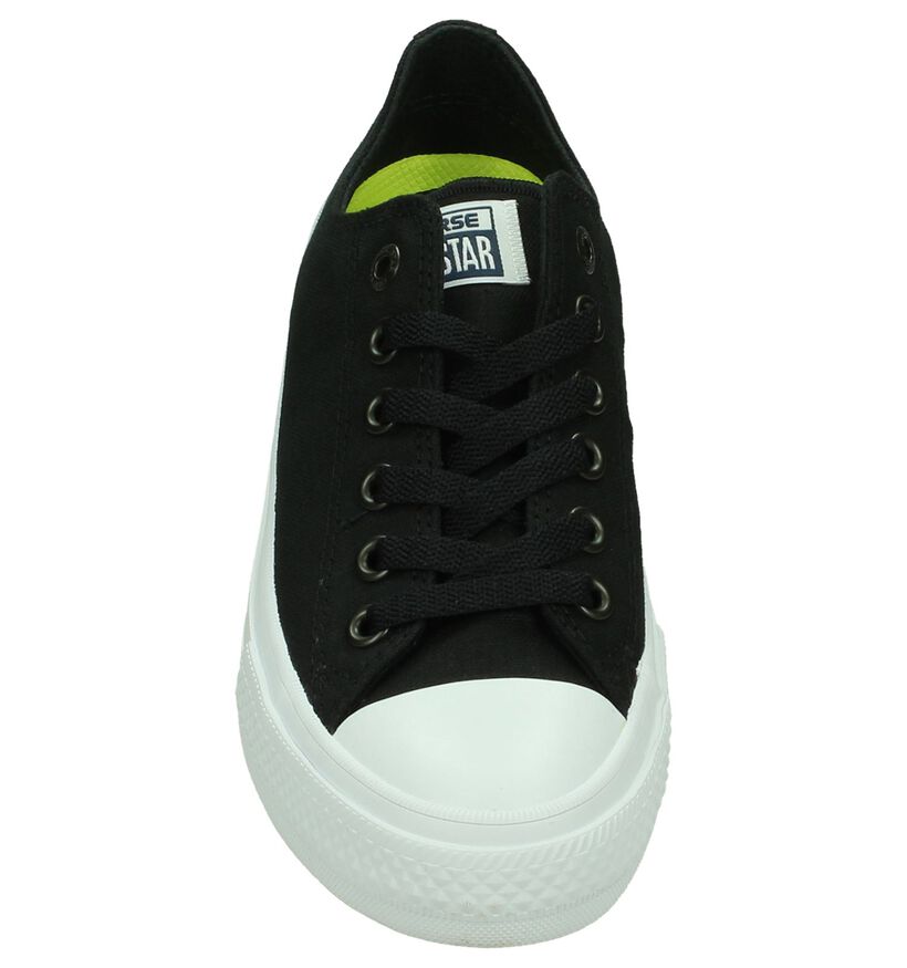 Converse All Star II OX Baskets en Noir en textile (178410)