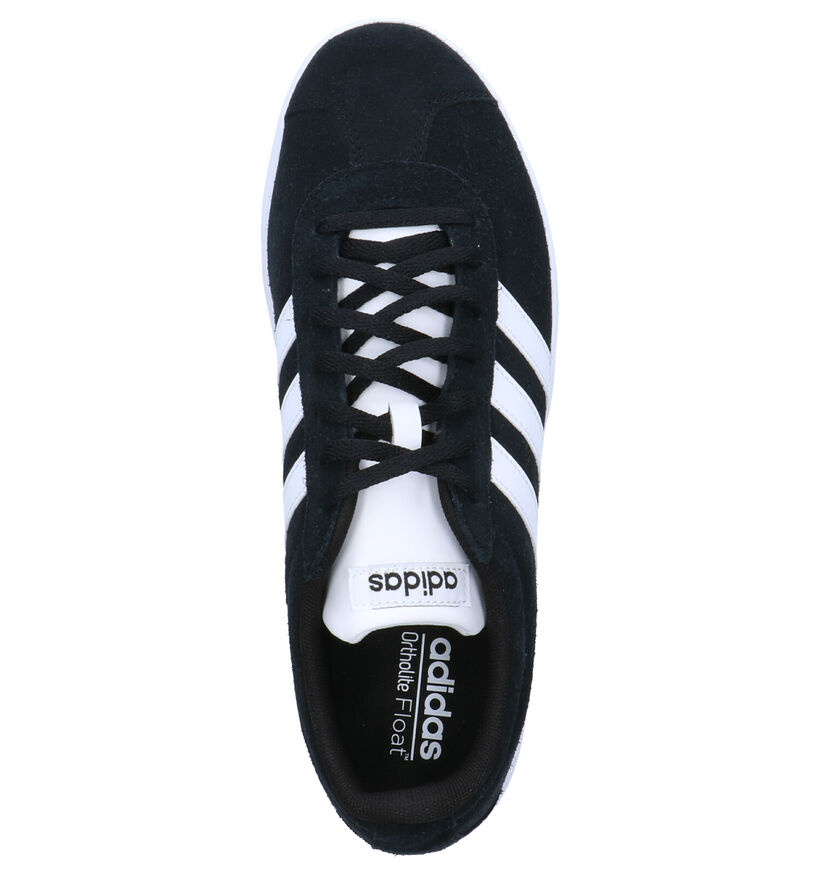 adidas VL Court 2.0 Baskets en Bordeaux pour hommes (326305) - pour semelles orthopédiques