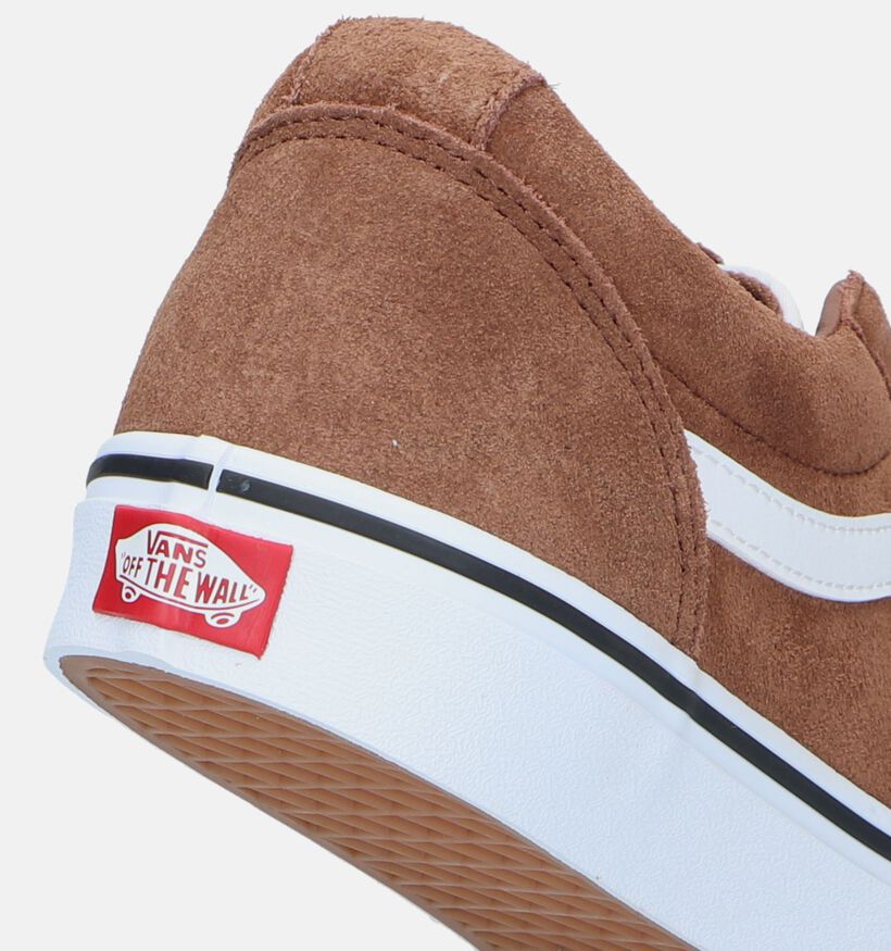 Vans Ward Baskets de skate en Brun pour hommes (328232)