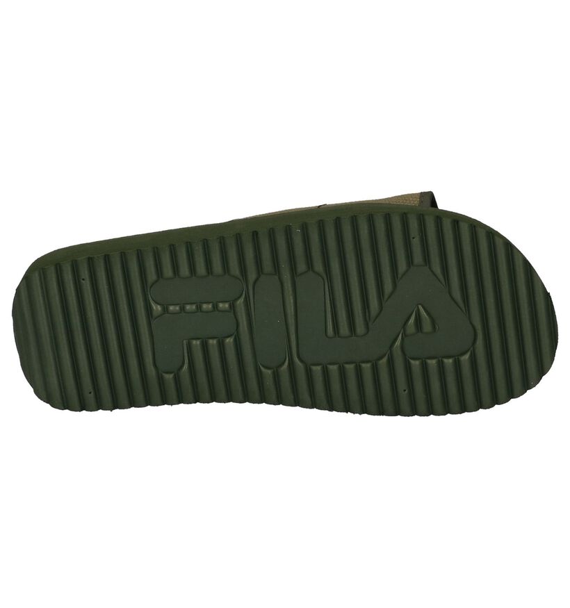 Kaki Fila Tomaia Slippers, , pdp