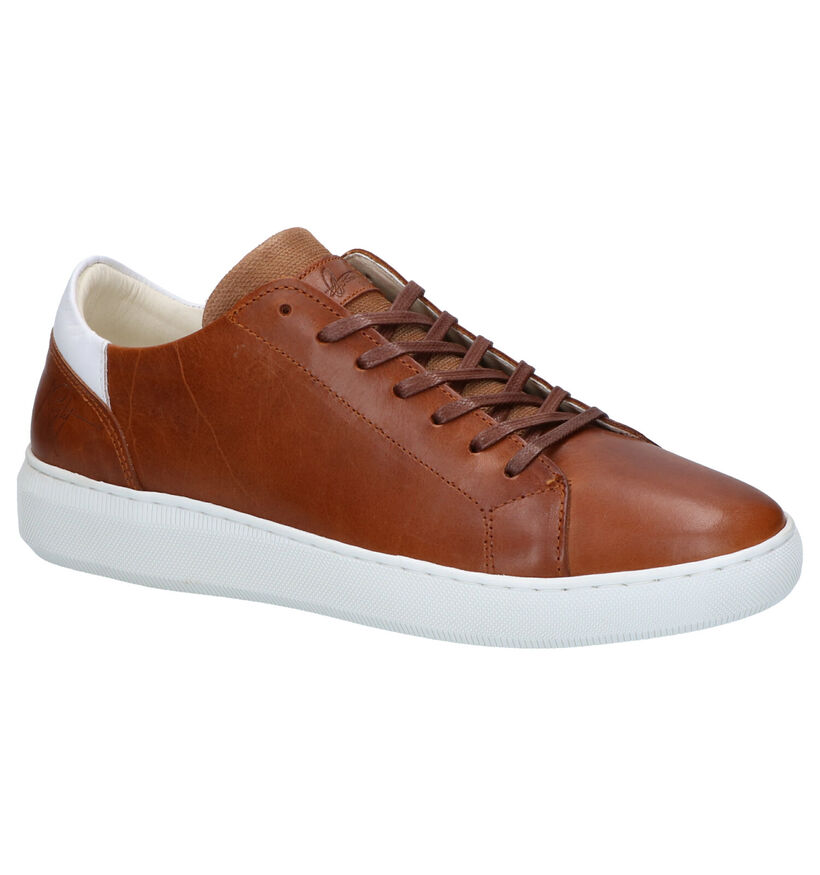 Bullboxer Chaussures basses en Cognac en cuir (272196)