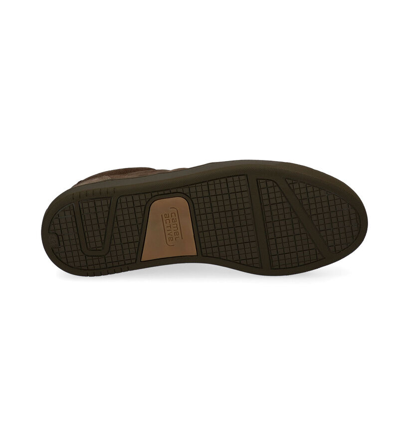 Camel Active Cloud Chaussures à lacets en Kaki pour hommes (296654) - pour semelles orthopédiques