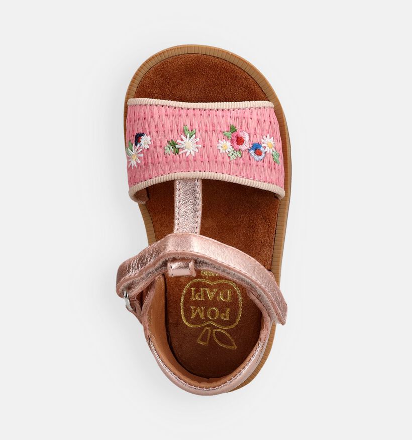 Pom d'Api Poppy Air Rose Golden Babysandalen voor meisjes (370301)