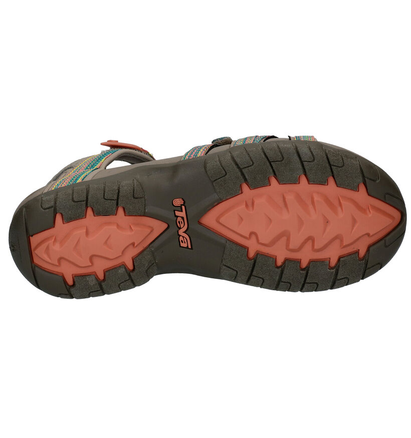 Teva Tirra Zwarte Trekkingsandalen voor dames (354718)