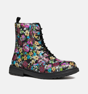 Geox Boots Zwart/Grijs