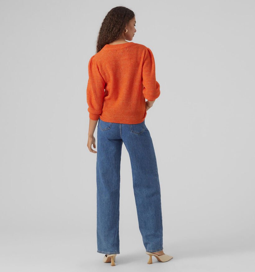 Vero Moda Vigga Blauwe Gebreide trui voor dames (330839)