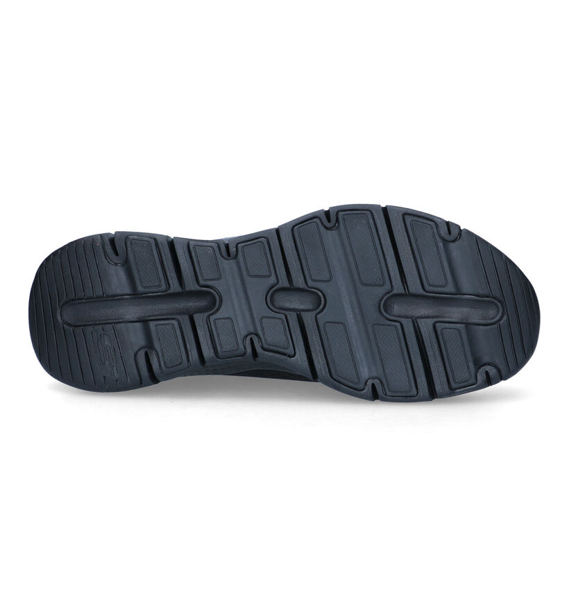 Skechers Arch Fit Baskets en Noir pour hommes (319534) - pour semelles orthopédiques