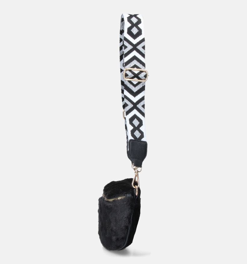 Via Limone Zwarte Crossbody tas voor dames (350550)