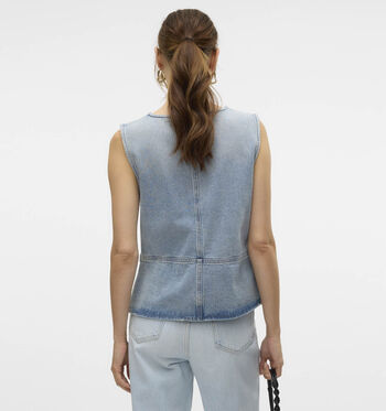 Vero Moda Vesten Blauw