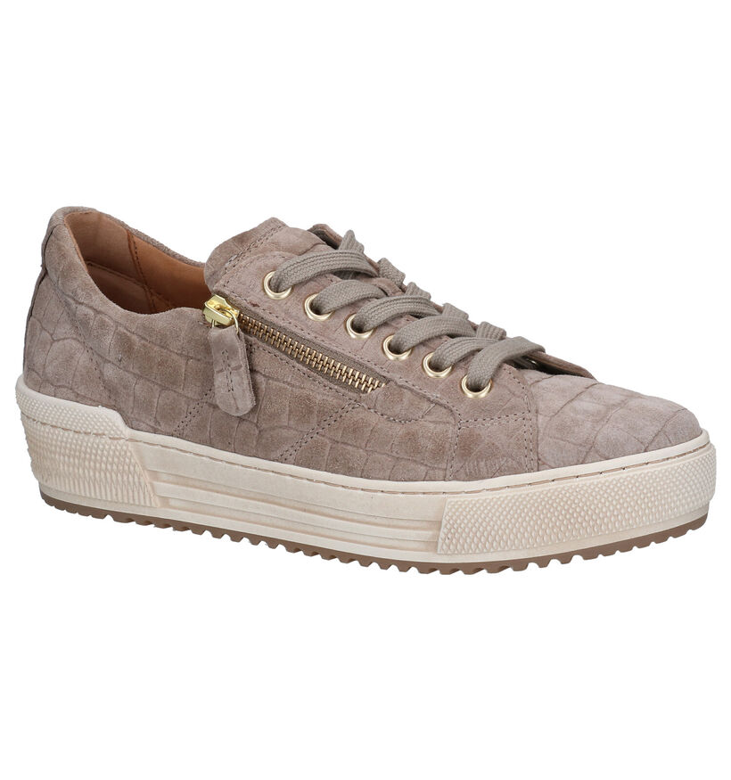 Gabor OptiFit Chaussures à lacets en Gris en daim (297405)