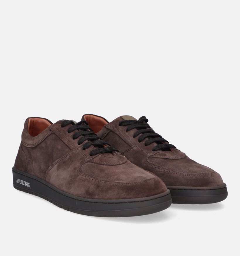 Ambiorix Lucas Chaussures à lacets en Marron pour hommes (331363) - pour semelles orthopédiques