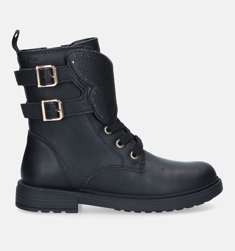 Geox Eclair Zwarte Veterboots voor meisjes (328508)