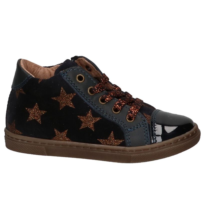 Donker Blauwe Stones and Bones Stac Boots, , pdp