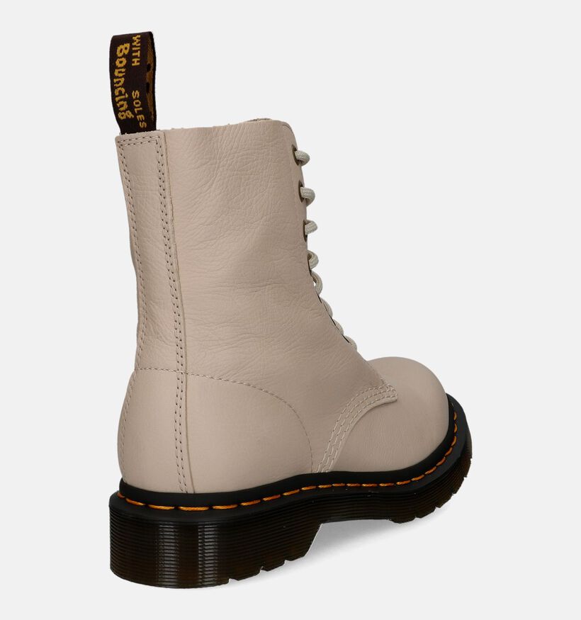 Dr. Martens 1460 Pascal Bottines en Écru pour femmes (319229) - pour semelles orthopédiques