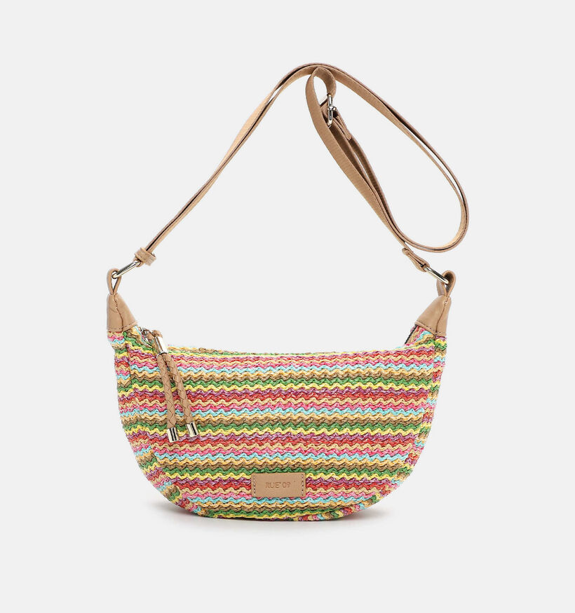 Emily & Noah Rue Roze Gestreepte Crossbodytas voor dames (371498)