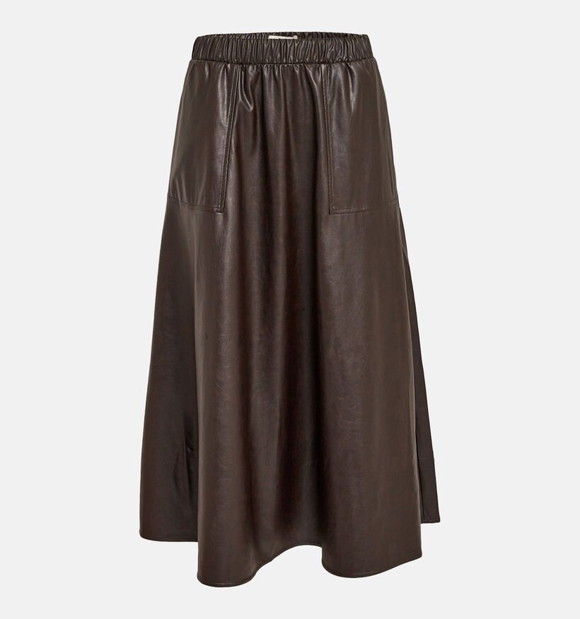Desires Sheyla Donkerbruine Midi-Rok voor dames (379175)