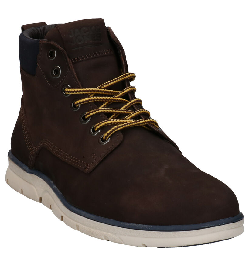 Jack & Jones Tubar Nubuck Chaussures Hautes en Brun en nubuck (278342)