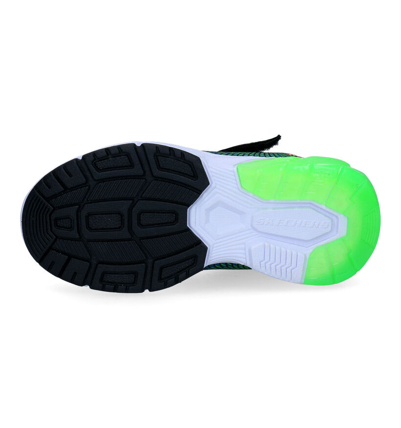 Skechers Thermoflux 2.0 Blauwe Sneakers in stof (294231)