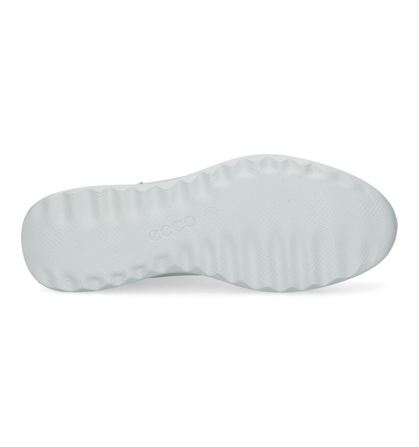 ECCO Flexure Runner Baskets en Blanc pour femmes (321152) - pour semelles orthopédiques