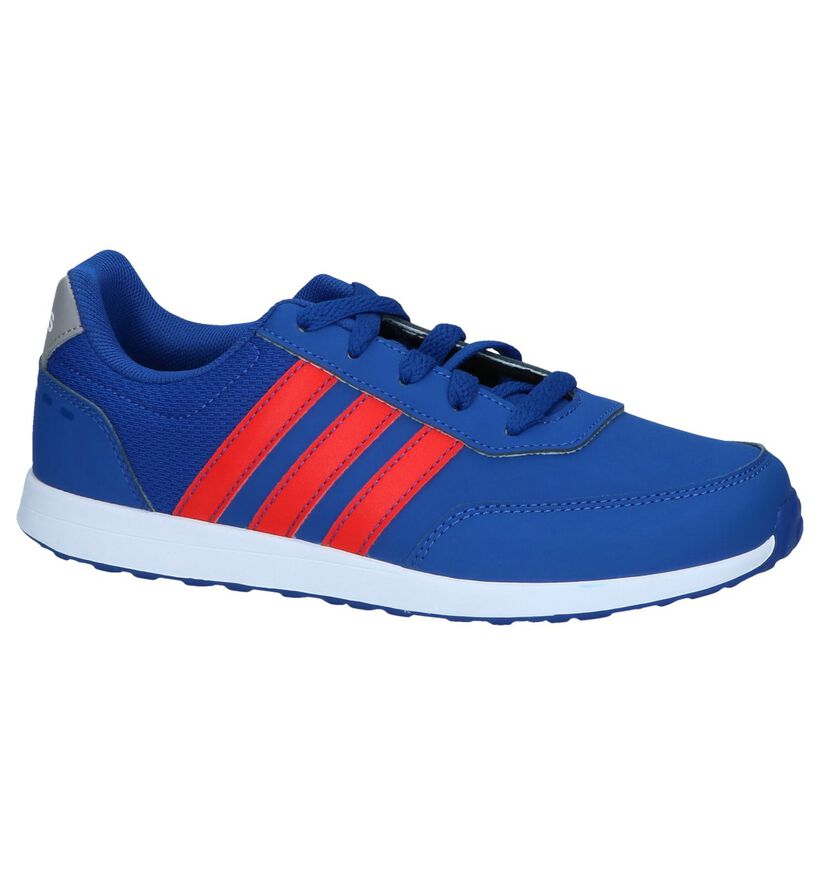 Blauwe Lage Sneakers adidas VS Switch in kunstleer (237152)