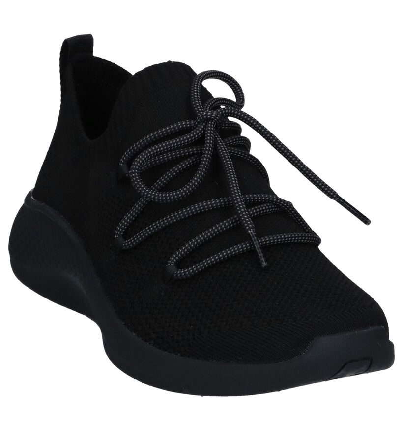 Zwarte Slip-on Sneakers Timberland Flyroam in stof (240532)