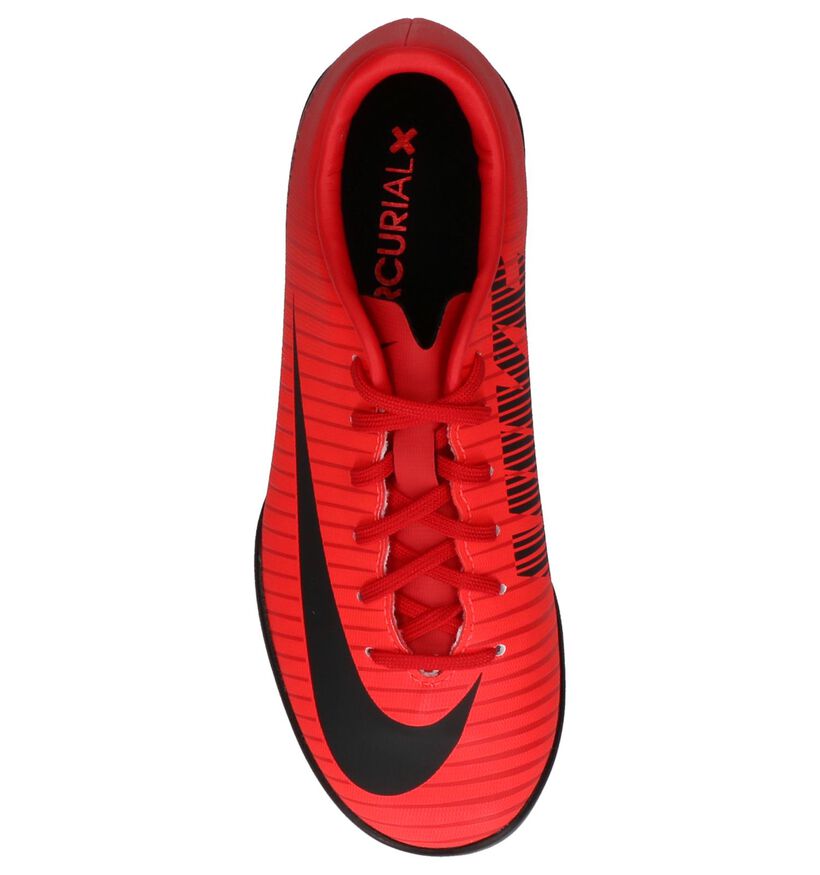 Nike JR MercurialX Vaport Sportschoenen Rood in imitatieleer (205786)