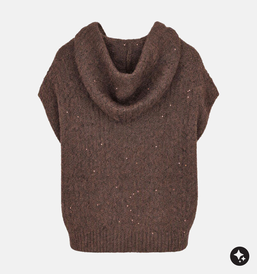 Deeluxe Original Aliama Donkerbruine Vest voor dames (382272)