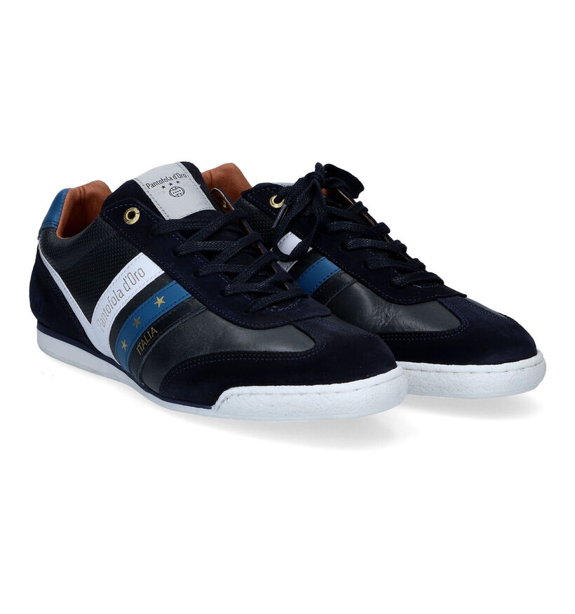 Pantofola d'Oro Vasto Chaussures à lacets en Bleu pour hommes (305446) - pour semelles orthopédiques