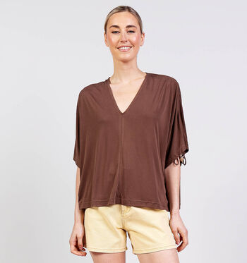 Orfeo T-shirts Marron
