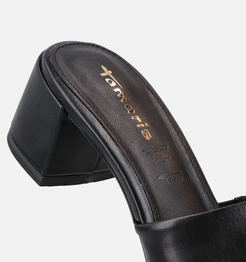 Tamaris Zwarte Slippers met Hak voor dames (371670)