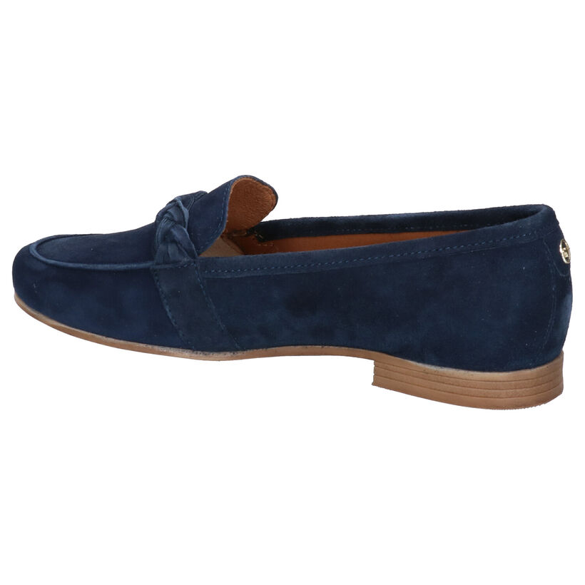 Tamaris Loafers en Bleu foncé en daim (270116)