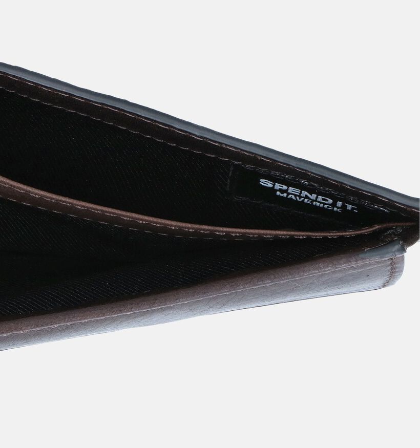 Maverick  Portefeuille en Brun pour hommes (358832)