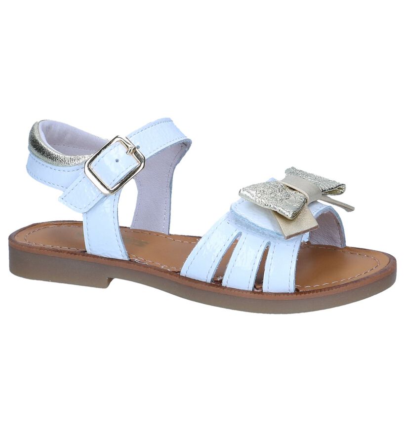 Witte Sandalen STONES and BONES Miral in leer (240778)