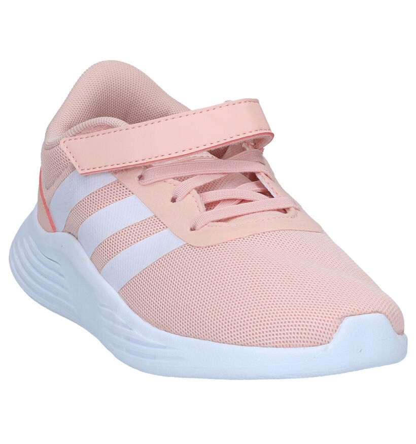 adidas Lite Racer 2.0 Roze Sneakers in kunstleer (293302)